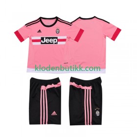 Juventus 2015 2016 Barn Retro Borte Fotballdrakt Kortermet